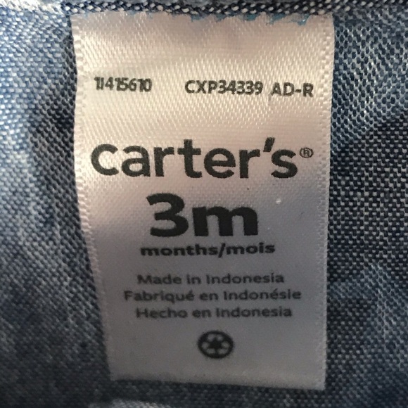 NWT Carter's Romper - Heart Pattern - Picture 2 of 8